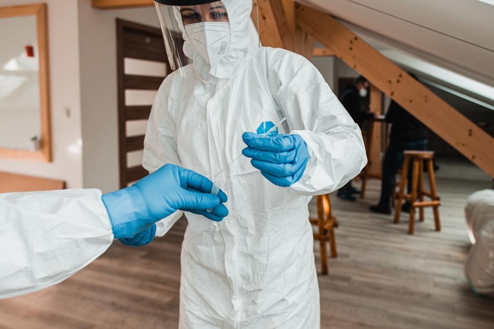An image of a pest control expert